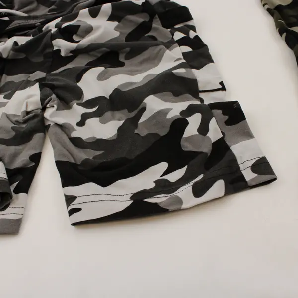 Lot of 2 No Boundaries Camo Print Bike Shorts Juniors Size Small 3-5