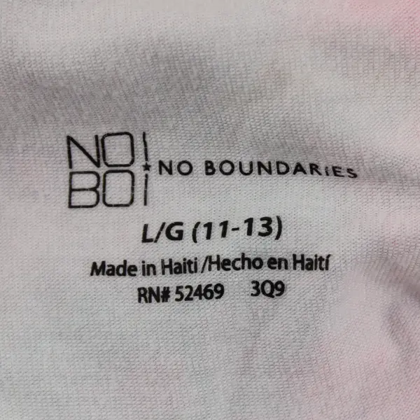 No Boundaries Yellow Pink & Blue Tie-Dye Leggings Juniors Large 11-13