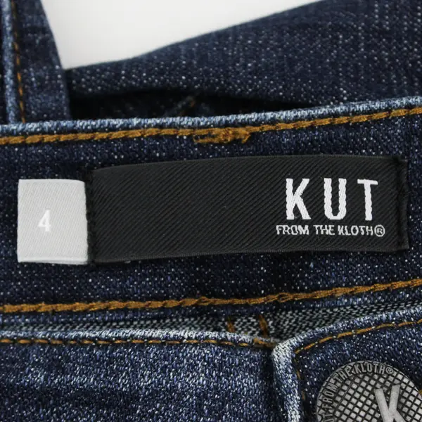 KUT From The Kloth Dark Wash Tapered-Leg Jeans Women's Size 4