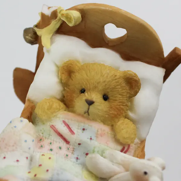 Cherished Teddies By Enesco "Cradled With Love" 1992 Baby Bear Figurine 911356