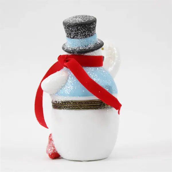 PHB Antique Christmas Series Snowman w/ Match Figurine New