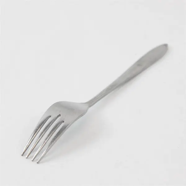 Lot of 4 National Stainless Charmante Pattern SS Dinner Forks Burnished 7.25"