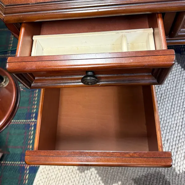 Home Meridian Ornate Executive Wood Work Desk - Local Pickup Only