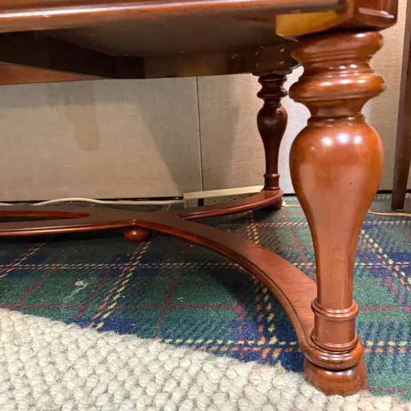 Home Meridian Ornate Executive Wood Work Desk - Local Pickup Only