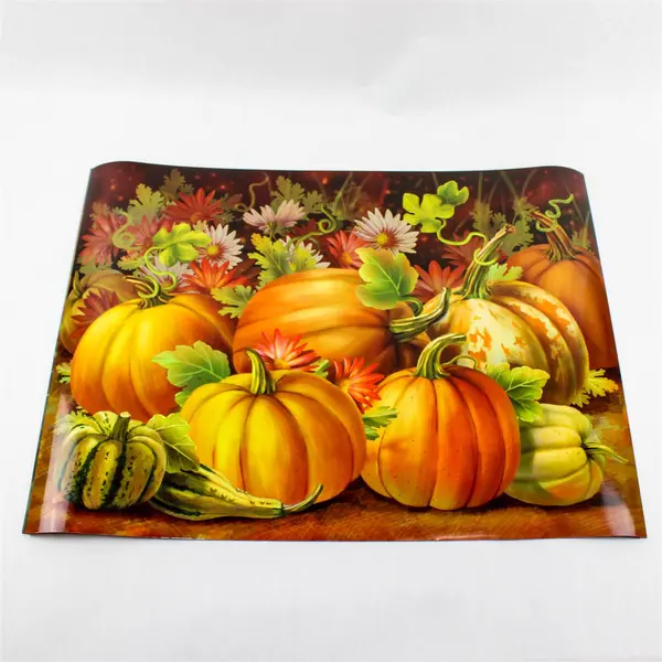 Lot Of 6 Unbranded Fridge/Dishwasher Decorative Magnets Seasonal Pattern 17"x23"