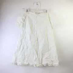 Vintage Off-White Embroidered Cutwork Baby Christening Gown
