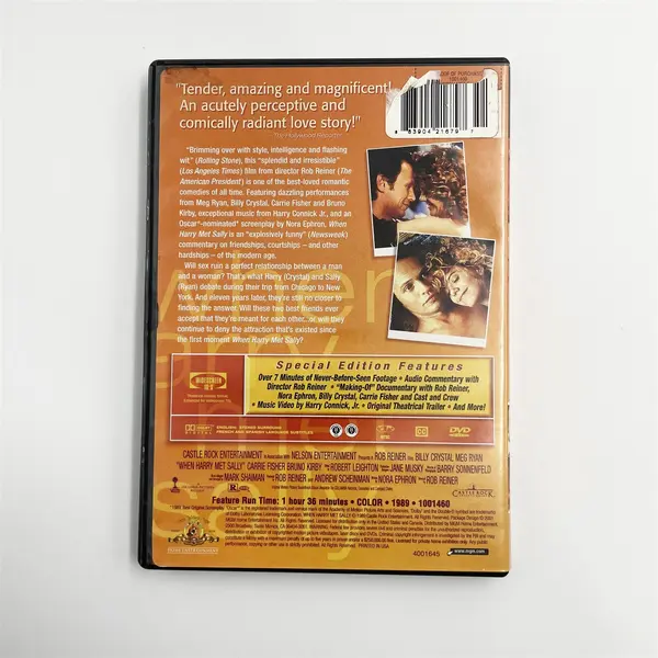 When Harry Met Sally (DVD, 2001, Contemporary Classics - Special Edition)