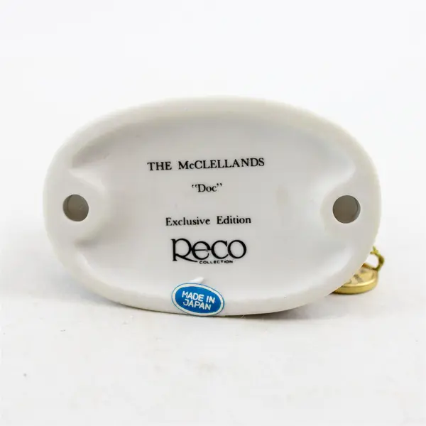 The McClellands "Doc" Exclusive Reco Collection Figurine 2"x3"x3" New