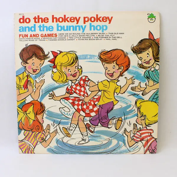 Do the Hokey Pokey & The Bunny Hop 12" Vinyl Record Children's LP