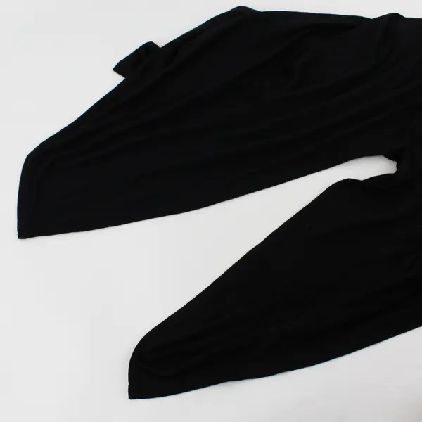 A New Approach Solid Black Maxi Skirt Women's Large