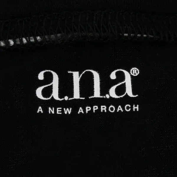 A New Approach Solid Black Maxi Skirt Women's Large