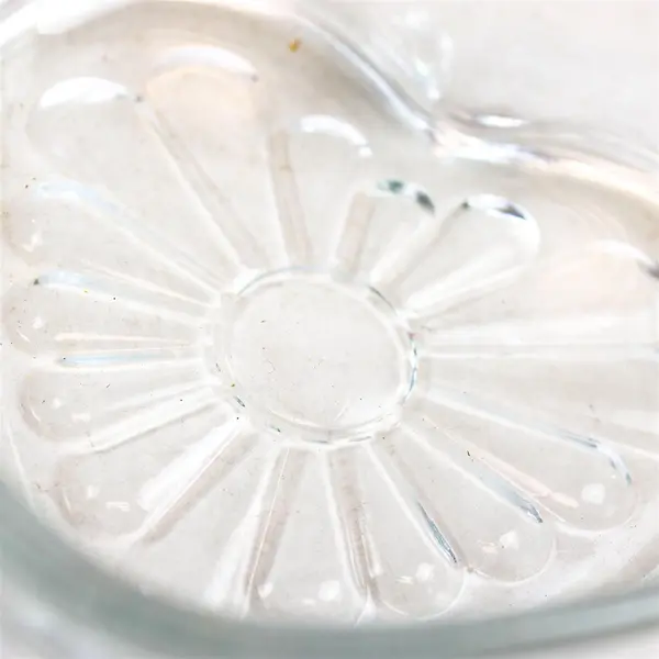 Libbey Heart Shaped Candy Dish Bowl Clear Glass