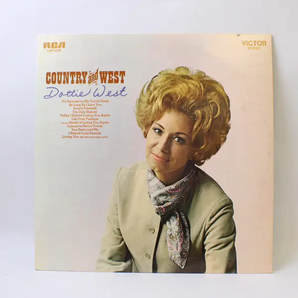 Dottie West- Country and West- 12"  Vinyl Record