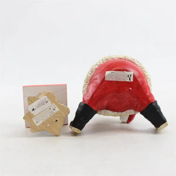 Midwest of Cannon Falls Santa & Checkerboard Figurine - New 4.5"
