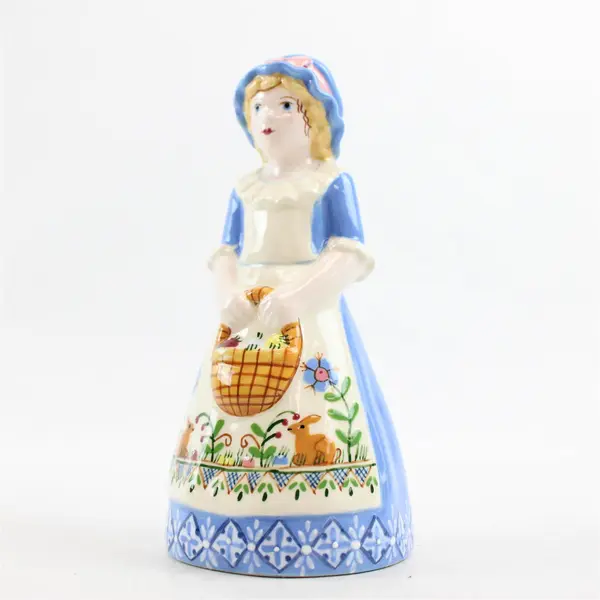 Demdaco Heinrich Leonhard Belles & Beaus Porcelain Bell 2003 Hope New