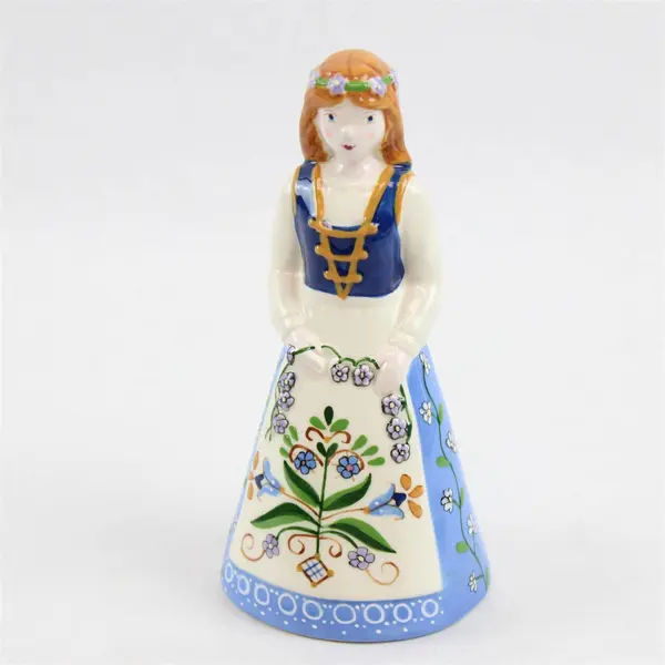Demdaco Lady Bell Figurine 2003 Belles & Beaus Heinrich Leonhard Collectible