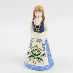 Demdaco Lady Bell Figurine 2003 Belles & Beaus Heinrich Leonhard Collectible