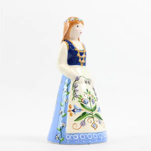 Demdaco Lady Bell Figurine 2003 Belles & Beaus Heinrich Leonhard Collectible
