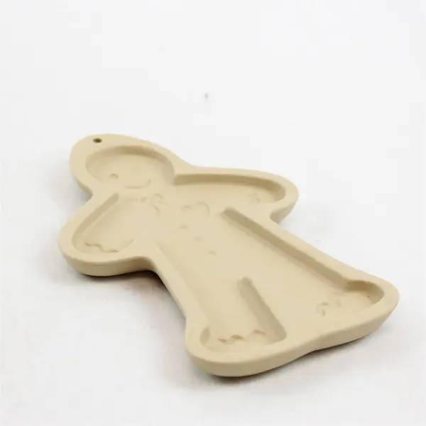 Brown Bag Cookie Art Gingerbread Man Mold Hill Design Retired Collectible