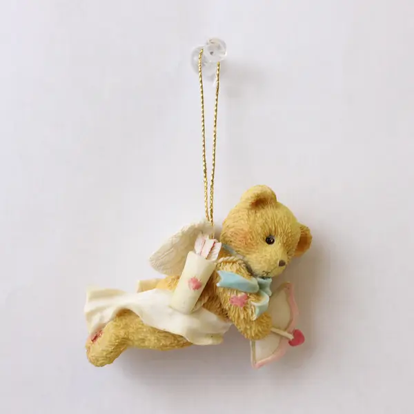 1994 Cherished Teddies Sending You My Heart Girl Bear Cupid Figurine
