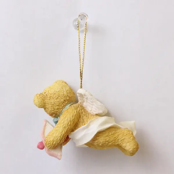 1994 Cherished Teddies Sending You My Heart Girl Bear Cupid Figurine