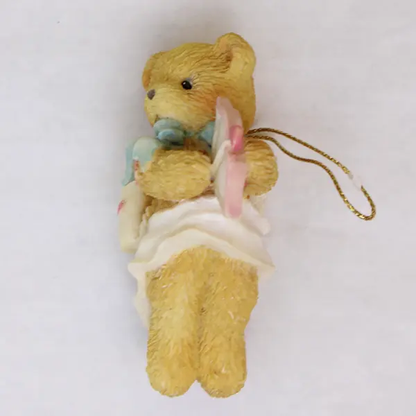 1994 Cherished Teddies Sending You My Heart Girl Bear Cupid Figurine