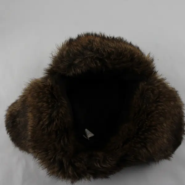 Mossimo Supply Co One Size Unisex Brown Faux Fur Trapper Ear Flaps Hat 