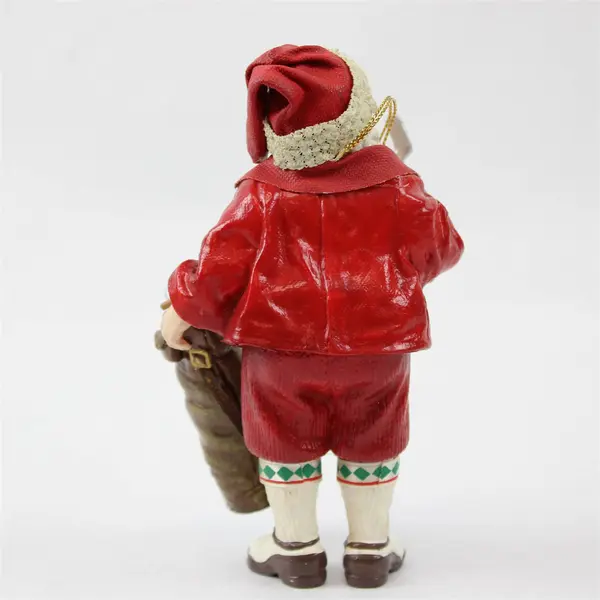 Kurt S. Adler Golfing Santa Figurine 6" Holiday Christmas Collectible New