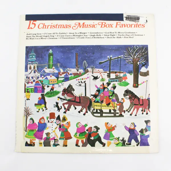 15 Christmas Music Box Favorites 12" Vinyl Record 