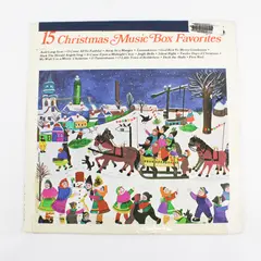 15 Christmas Music Box Favorites 12" Vinyl Record 