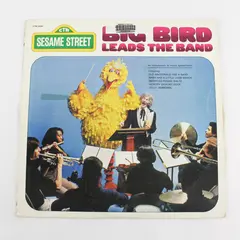 Sesame Street Big Bird Leads The Band  12" Vinyl Record