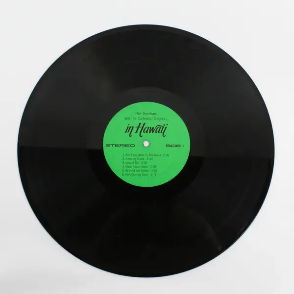 Rex Humbard and The Cathedral Singers Hawaii 12" Vinyl Record