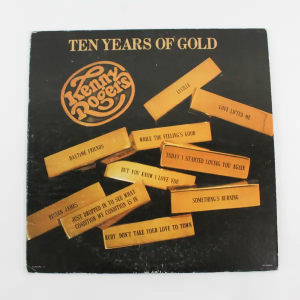 Kenny Rogers - Ten Years of Gold 12" Vinyl Record