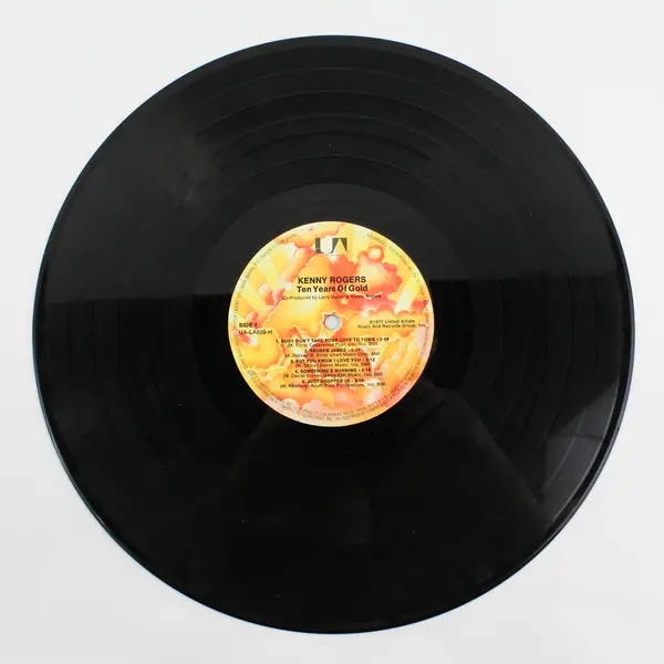 Kenny Rogers - Ten Years of Gold 12" Vinyl Record