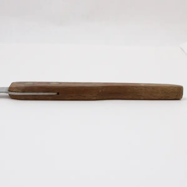 Royalton Stainless 4" Steak Knife With Wooden Handle Partially Serrated
