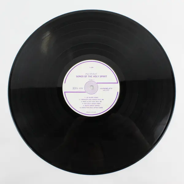 Paul McNutt: Songs of The Holy Spirit 12" Vinyl Record Autographed