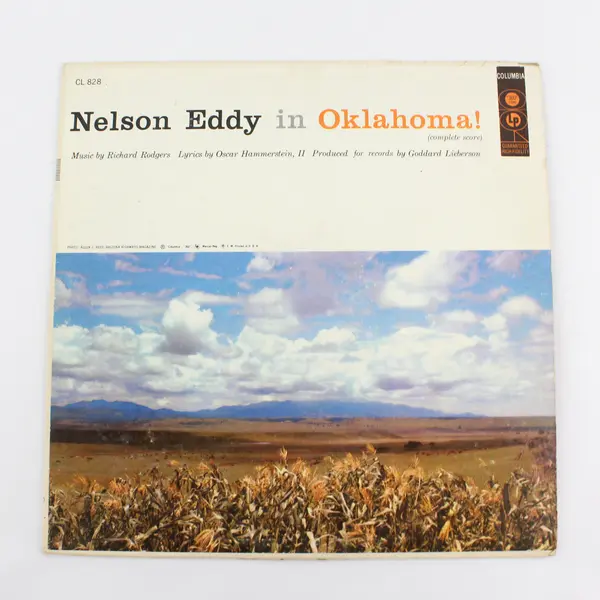 Nelson Eddy in Oklahoma!  12"Vinyl Record