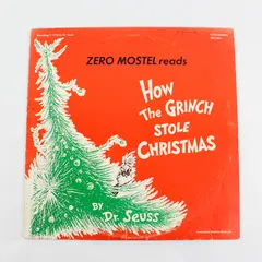 Zero Mostel Reads How The Grinch Stole Christmas 12" Vinyl Record