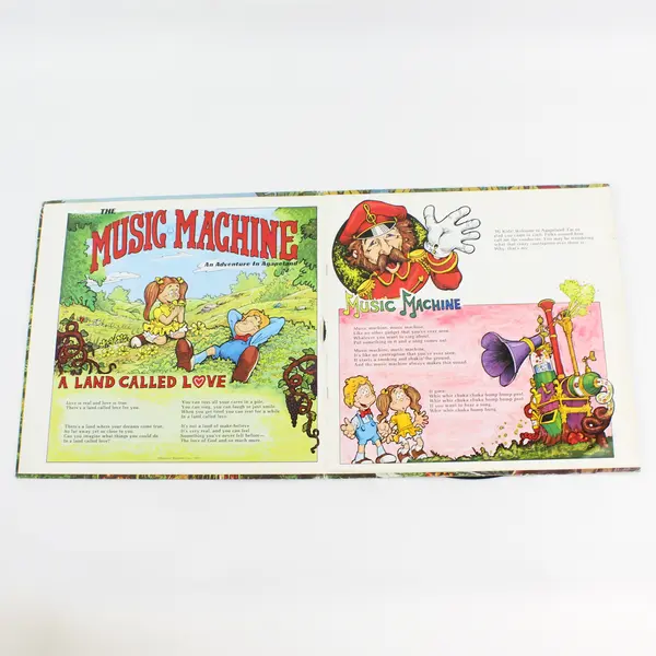  The Music Machine 12" Vinyl Record with Storybook
