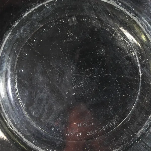 Anchor Hocking Clear Glass Mixing Bowl 8"