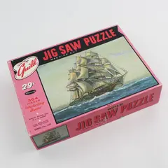 Vintage Whitman Guild Full Sail Cutty Sark 304 Pcs 18x14” Jigsaw Puzzle Complete