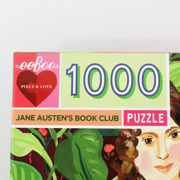 Jane Austen's Book Club 1,000 Piece Jigsaw Puzzle 2020 Complete
