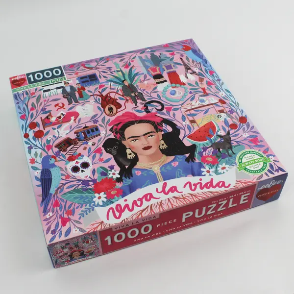 eeBoo: Viva la Vida 1,000 PC. Jigsaw Puzzle, 2020 Complete