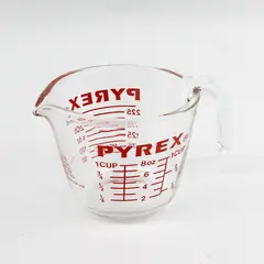 Pyrex 1-Cup Capacity Clear Glass Measuring Cup #508