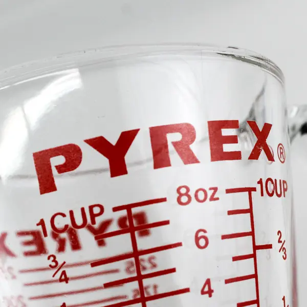 Pyrex 1-Cup Capacity Clear Glass Measuring Cup #508