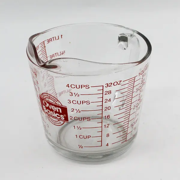 Anchor Hocking 4 Cup 1 Qt Clear Glass Measuring Cup #499