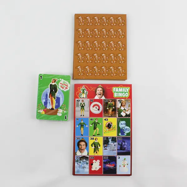 ELF Family Bingo Game By Aquarius, Will Ferrell Christmas Complete