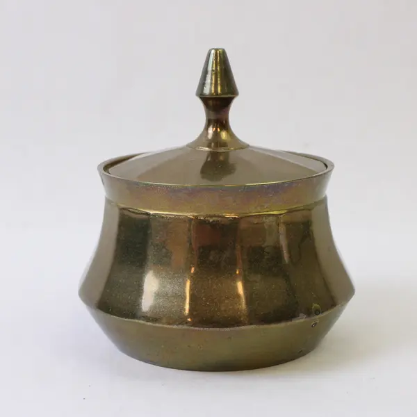 Traditional Indian Brass Handi Pot Collectible Cookware - Used