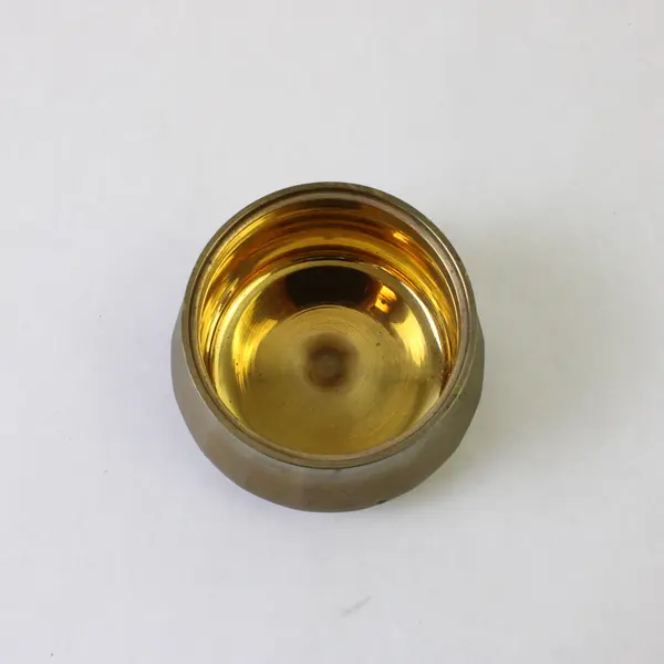Traditional Indian Brass Handi Pot Collectible Cookware - Used