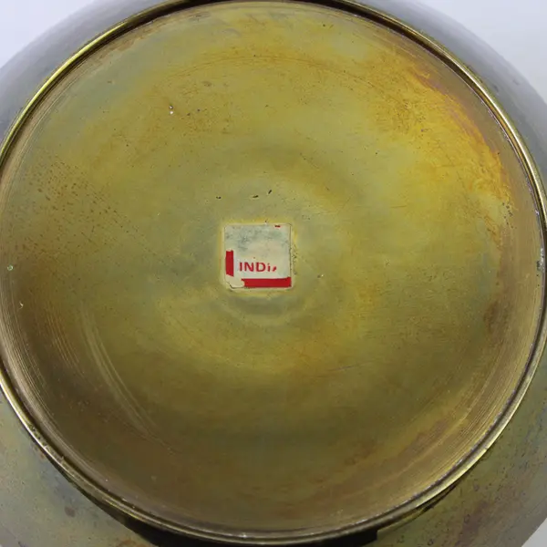 Traditional Indian Brass Handi Pot Collectible Cookware - Used
